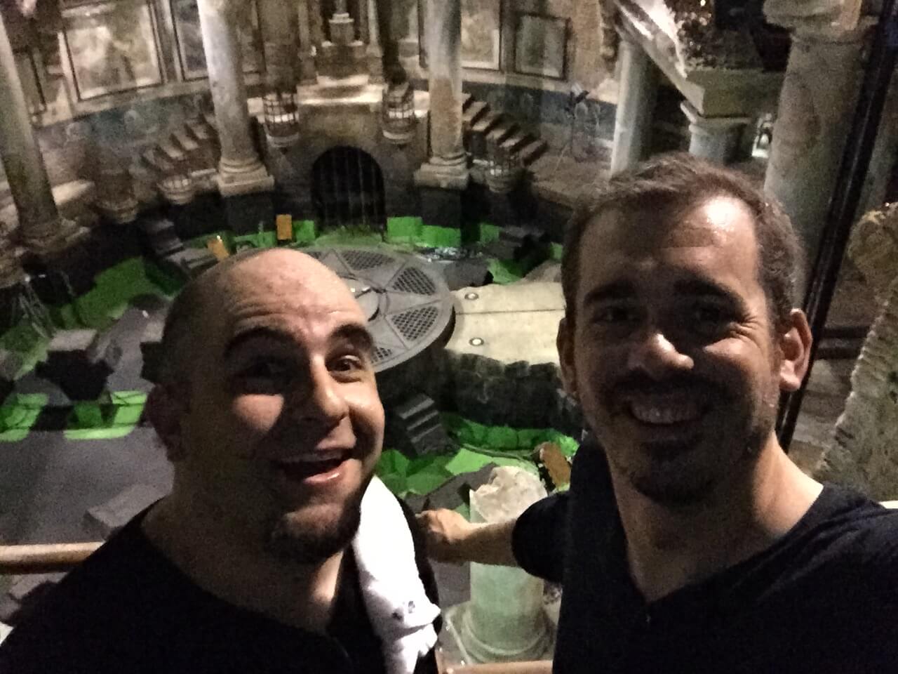 On set at Zoolander 2 production On set at Zoolander 2 production