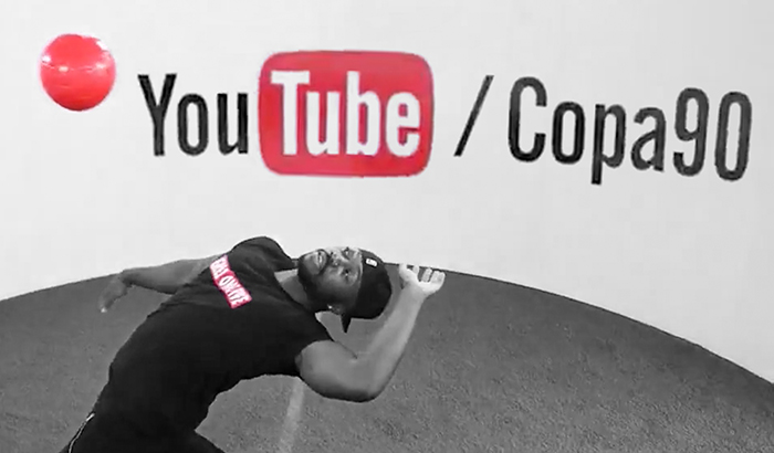 Youtube Copa90 Splash web