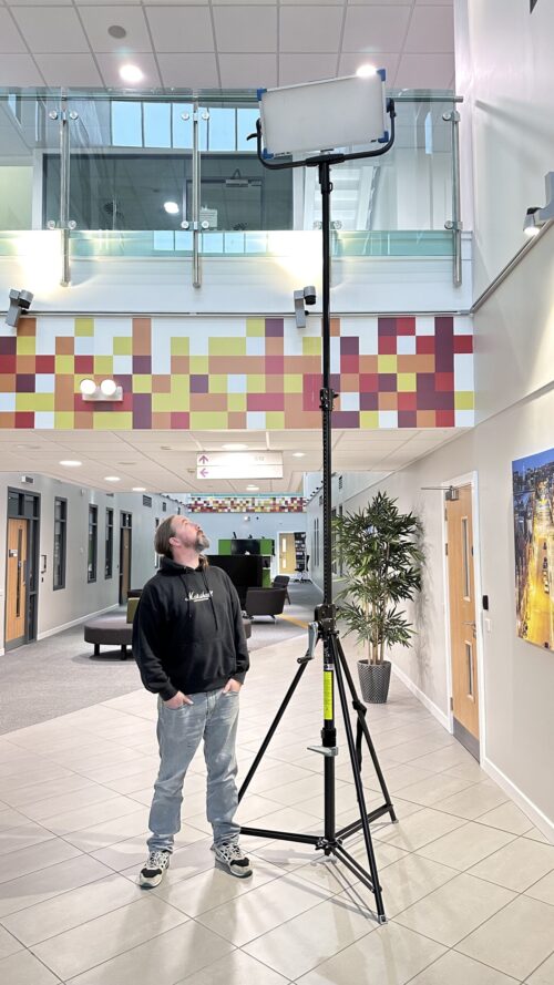 Manfrotto Double Wind Up High Manfrotto 087NWB Double Wind Up Stand