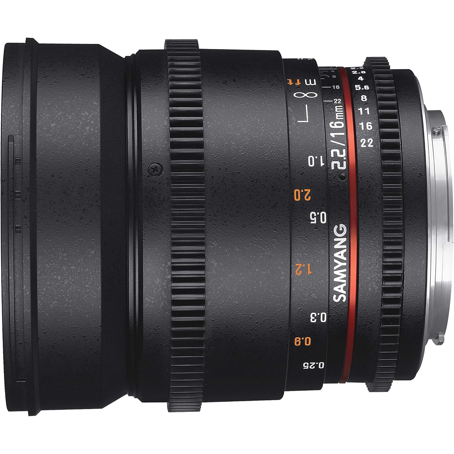 Samyang 16 mm T2.2 Cine EF Canon Prime hire