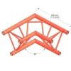 90 degrees Milos M222 Truss Hire