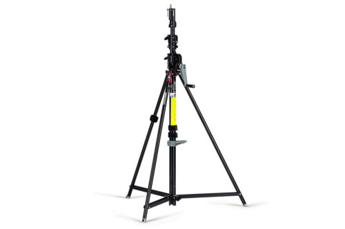 manfrotto-geared-wind-up-stand-safety-release-black-chrome-087nwb-0 Manfrotto 087NWB Double Wind Up Stand