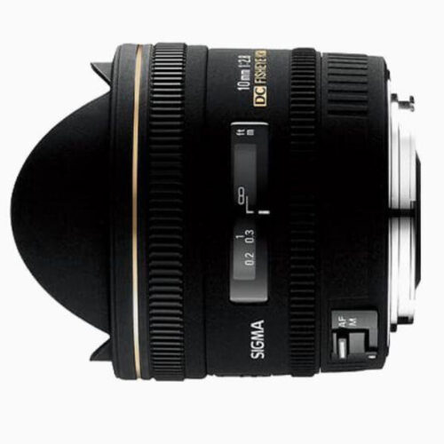 Sigma 10mm F2.8 EX EF FISHEYE (CUT)